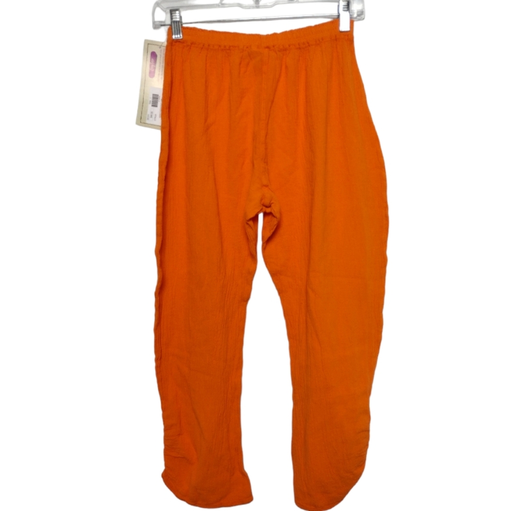 Cottonways The Becky Legging Capri In Citrus Size 1(S/M)